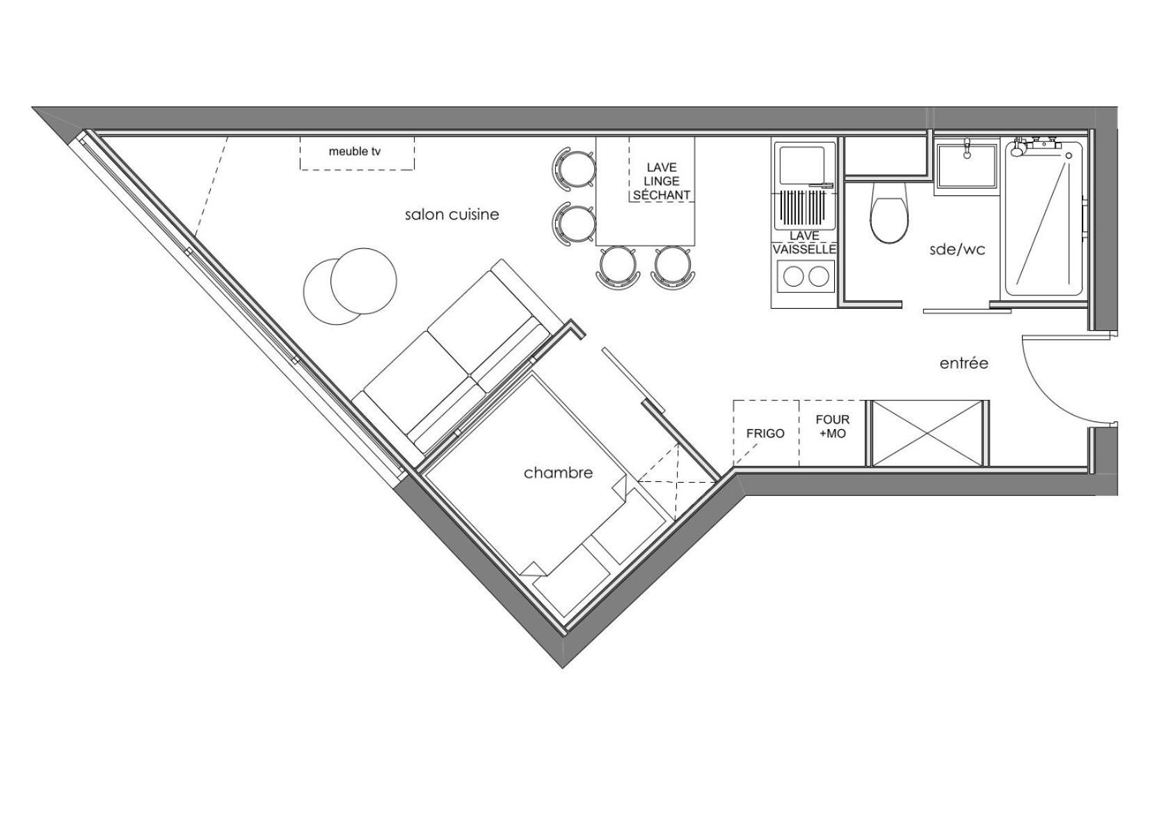 Val Thorens Appartement Residence Les 3 Vallees Exterior photo